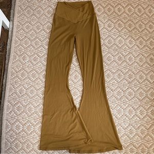 Aerie OFFLINE Crossover Real Me High Waisted Flare Leggings